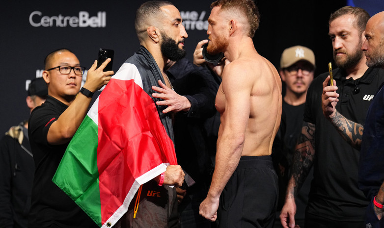 Полное видео боя Белал Мухаммад vs Джек Делла Маддалена на UFC 315
